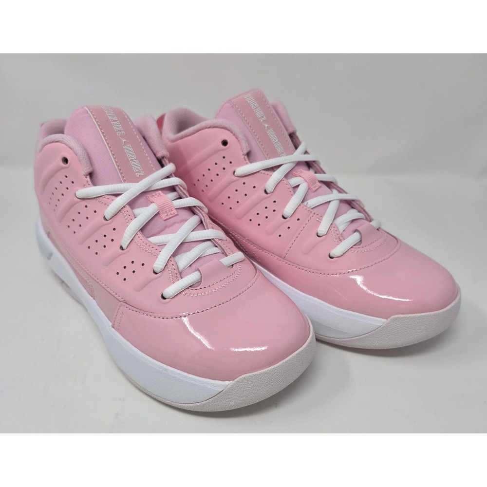 Jordan Max Aura 7 GS Med Soft Pink White Pearl Pink HQ2089-601 Kids Size 6Y